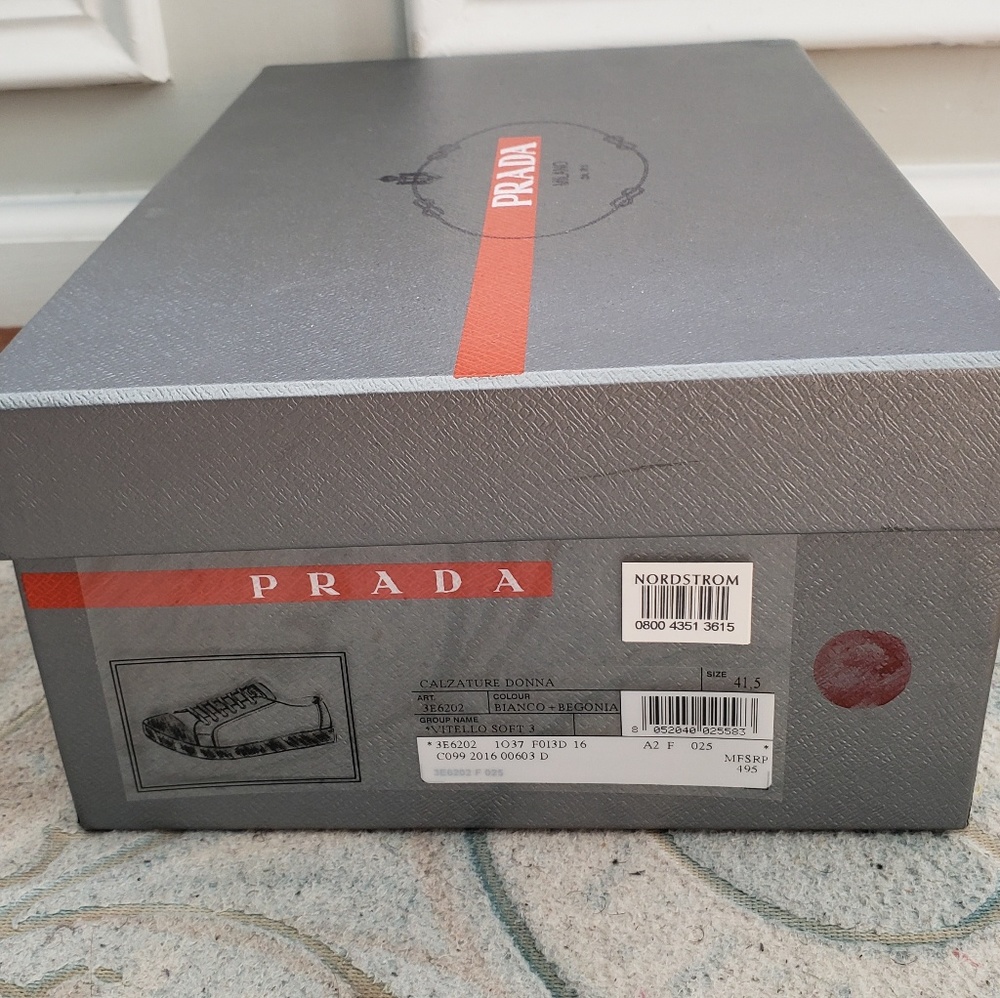 SOLD PRADA Sneakers (will fit sz 41) - Picture 8 of 8